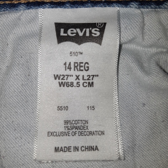 LEVIS' 510 SKINNY Retro style jeans! - Picture 6 of 7
